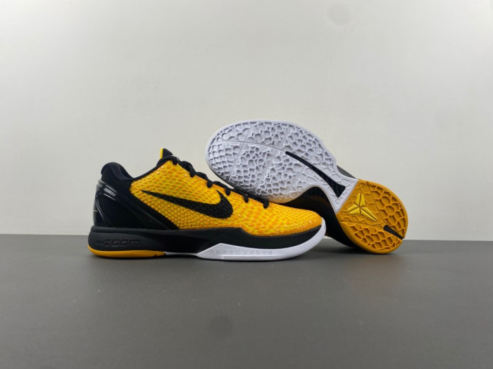 NIKE KOBE 6 PROTRO “LIGHTBULB” BLACK YELLOW 429659-700