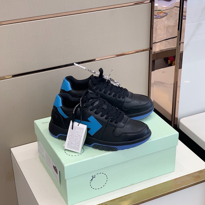 OFF WHITE™ C/O VIRGIL ABLOH OUT OF OFFICE LOW-TOP LEATHER SNEAKERS "OOO"
