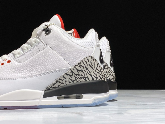 Air Jordan 3 Retro NRG "FREE THROW LINE" white mens 923096-101