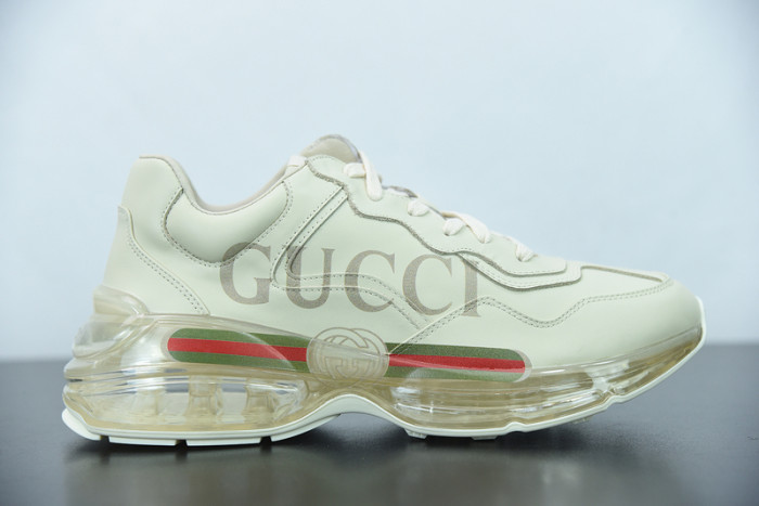 G*u*i logo rhyton vintage trainer sneaker 500877 drw00 9522