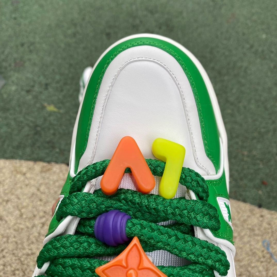 LV TRAINER MAXI White-green