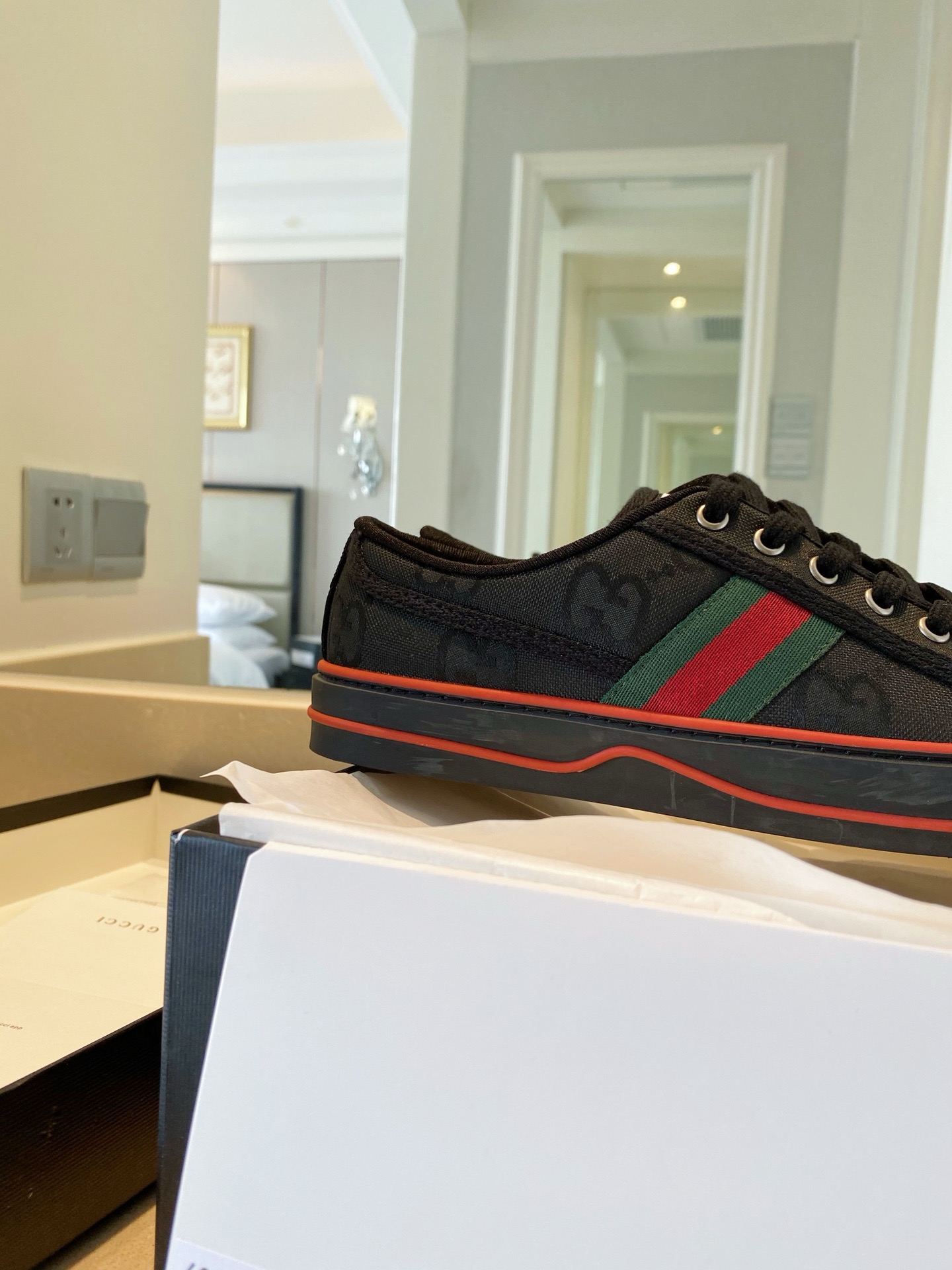 gg G*u*i tennis 1977 sneaker